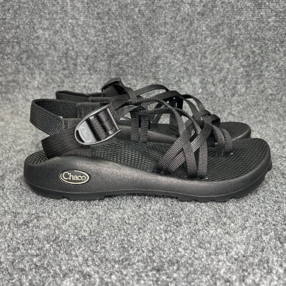 Chaco ZX/2 Classic Sandals Women's 7 Black Outdoor Athletic Hiking Water Sport‎